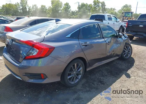 2020 Honda Civic Ex z USA, uszkodzony, nr VIN 19XFC1F38LE217221
